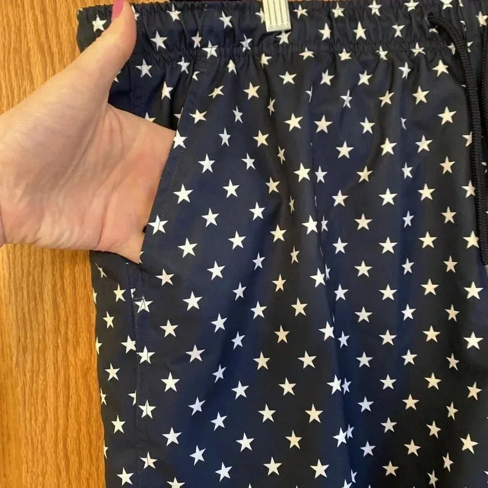 DSG Dicks Sporting Goods Mens Athletic Training Swim Shorts Stars Patriotic 2XL